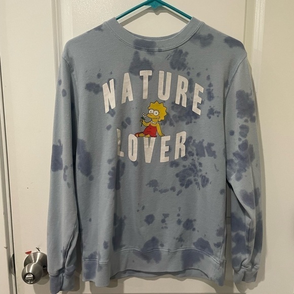 Preloved Lisa Simpson Pullover Sweater - Picture 1 of 4